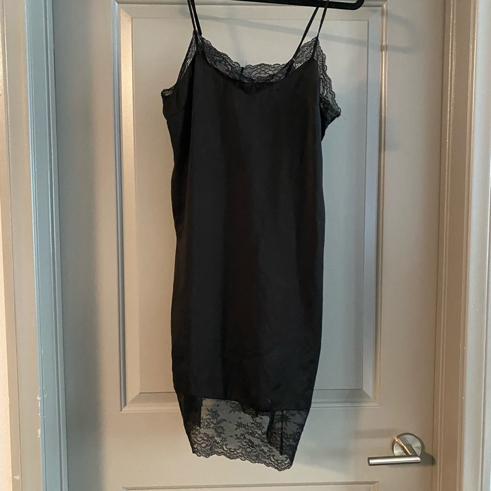 H&M black lace nightgown